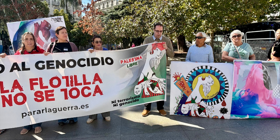 Reunión con grupos parlamentarios para pedir el fin del genocidio en Gaza