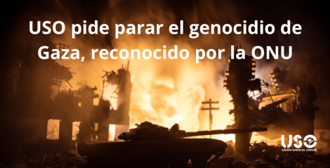 USO se suma al Consejo de DDHH de la ONU en pedir el fin del genocidio en Gaza