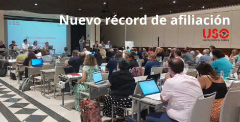 USO encara el nuevo curso con récord de afiliación