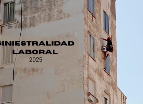 Siniestralidad laboral 2025: 668.801 accidentes de trabajo y 351 muertes hasta julio
