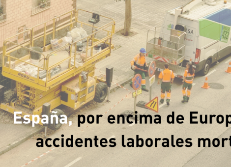 España, por encima de la media europea en tasa de accidentes mortales