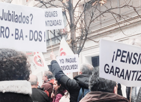 11 de noviembre, de nuevo, a las calles para blindar las pensiones