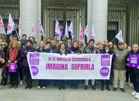 USO exige responsabilidad colectiva y políticas frente a la violencia contra las mujeres