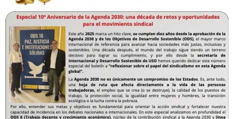 Boletín Internacional Extraordinario noviembre 2025