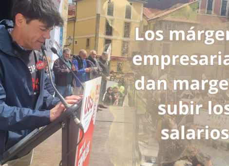 Márgenes empresariales históricos, márgenes para subir salarios