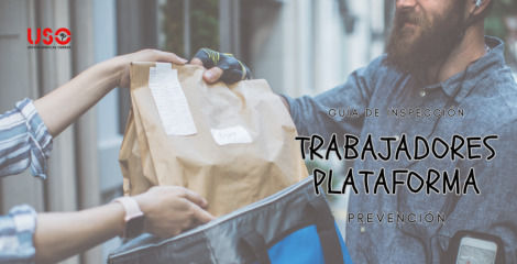 Nueva guía de ITSS: prevención para trabajadores de plataformas digitales y reparto