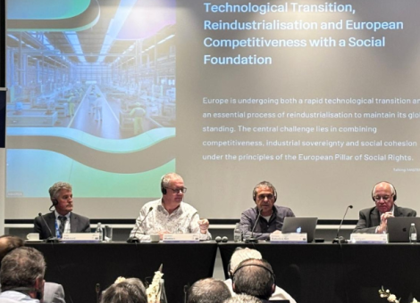 USO participa en la asamblea general de EZA con una ponencia sobre la transición tecnológica