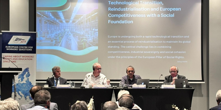 USO participa en la asamblea general de EZA con una ponencia sobre la transición tecnológica