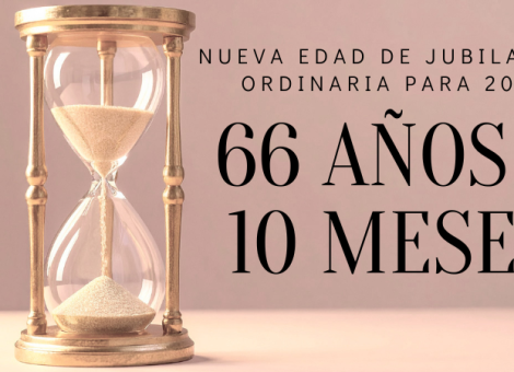 ¿Cuál es la edad de jubilación ordinaria para 2026?