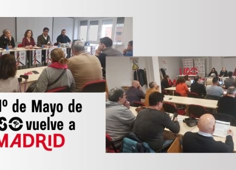1º de Mayo: el acto confederal volverá a tomar las calles de Madrid