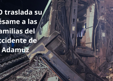 USO traslada su pésame a las familias del accidente de tren de Córdoba