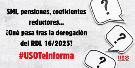 SMI, pensiones… ¿qué supone no convalidar el RDL 16/2025 en el Congreso?