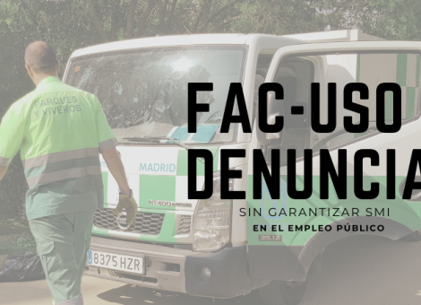 FAC-USO denuncia que las Administraciones incumplen el SMI en el empleo público