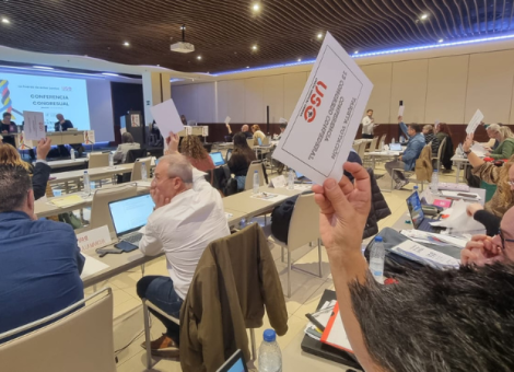 USO celebra su Conferencia encarando ya el 13 Congreso Confederal