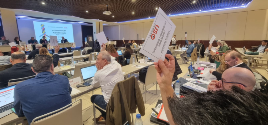 USO celebra su Conferencia encarando ya el 13 Congreso Confederal