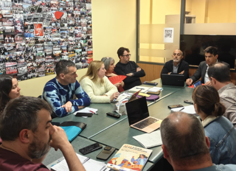 Joaquín Pérez se reúne con el Comité Territorial de USO-Asturias