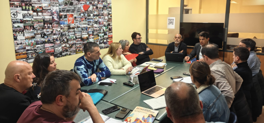 Joaquín Pérez se reúne con el Comité Territorial de USO-Asturias