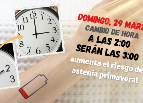 Cambio de hora y astenia primaveral: el porqué de tu fatiga repentina