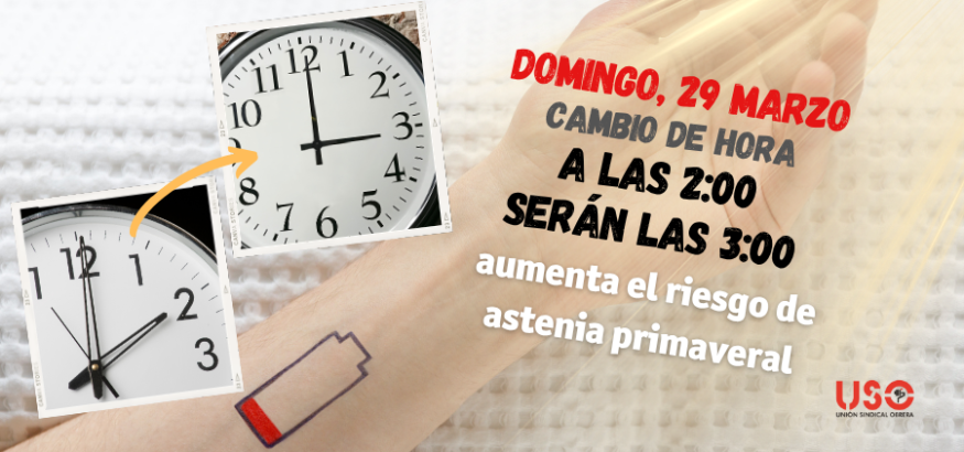 Cambio de hora y astenia primaveral: el porqué de tu fatiga repentina