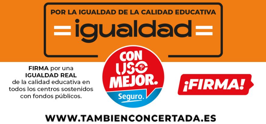 FEUSO lanza IGUALDAD para reclamar la misma jornada en la enseñanza concertada