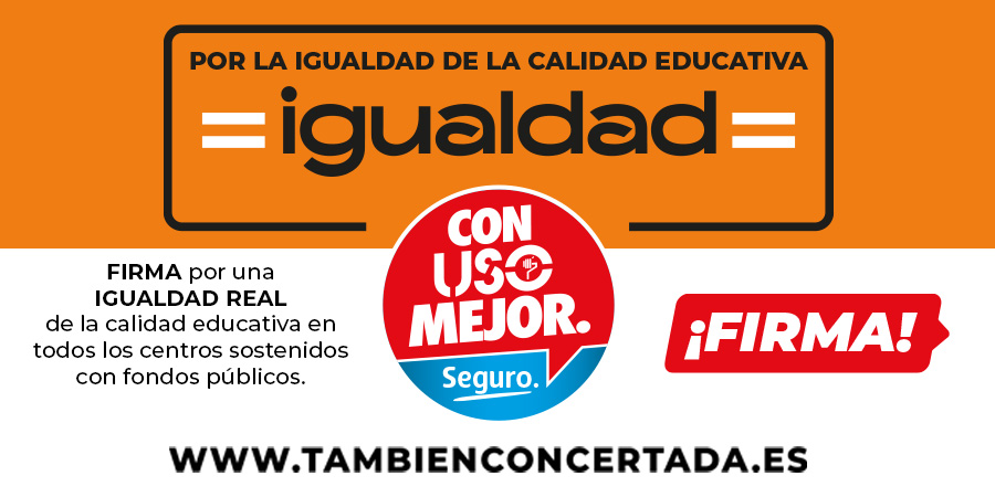 FEUSO lanza IGUALDAD para reclamar la misma jornada en la enseñanza concertada