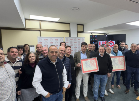 Joaquín Pérez participa en el Consejo Regional de USO-Castilla y León