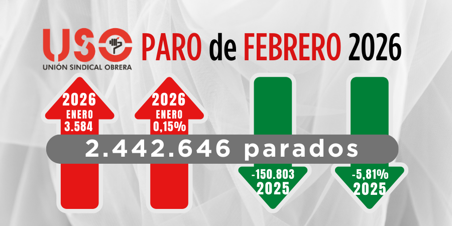 El paro sube en febrero y hay más demandantes de empleo ocupados