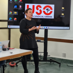 Joaquín Pérez participa en el Consejo Regional de USO-Castilla y León