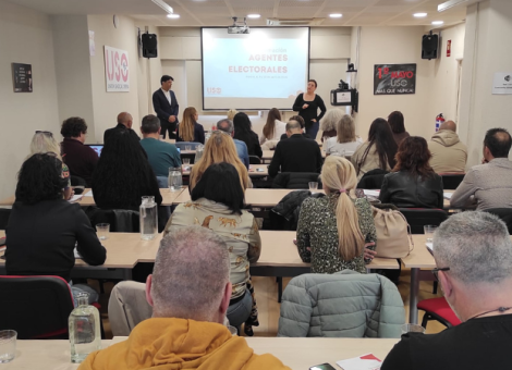 USO forma en elecciones sindicales a sindicalistas de toda España