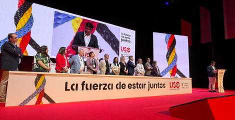 El 13 Congreso Confederal reelige a Joaquín Pérez como secretario general para liderar una USO más fuerte y unida El 13 Congreso Confederal reelige a Joaquín Pérez como secretario general para liderar una USO más fuerte y unida