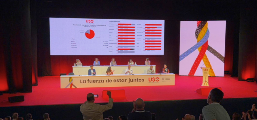 Sindicato USO. USO arranca su 13 Congreso Confederal en Badajoz: "La fuerza de estar juntos"