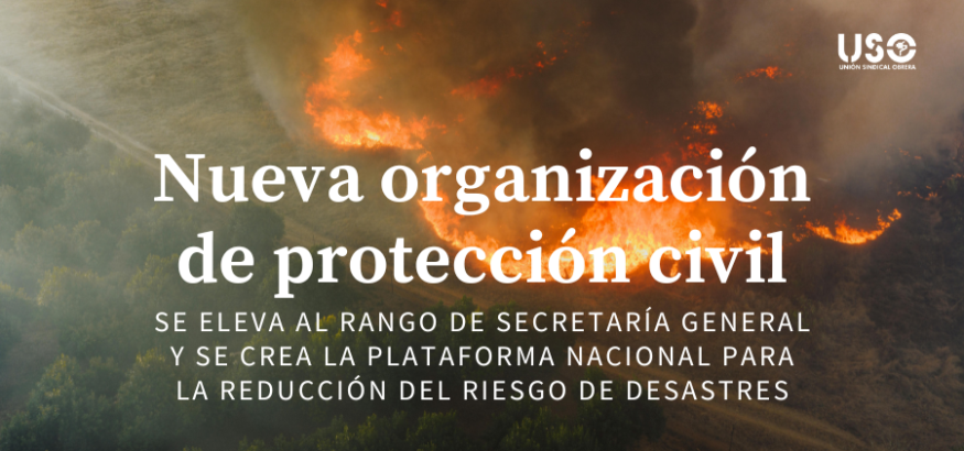 Nueva organización en la protección civil frente al riesgo de desastres