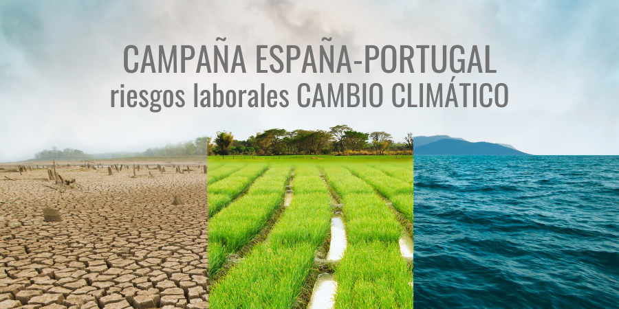 España y Portugal lanzan una campaña frente a los riesgos laborales del cambio climático