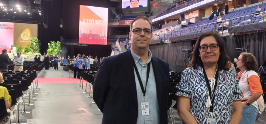 USO, presente en el encuentro “Tejer redes” con el Papa León XIV