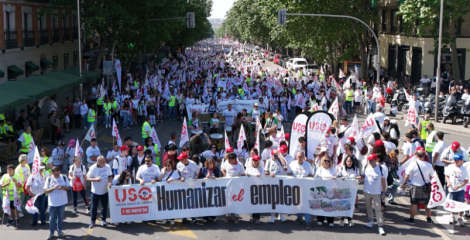 USO renueva sus reivindicaciones tras la celebración de su 13 Congreso USO renueva sus reivindicaciones tras la celebración de su 13 Congreso