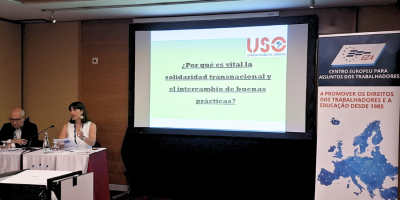 USO participa en dos seminarios internacionales de EZA en Portugal