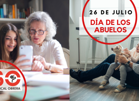 Día Mundial de los Abuelos: USO reivindica pensiones dignas