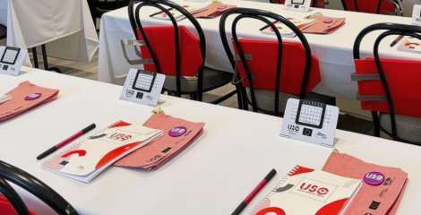 USO forma a más de 2.300 personas afiliadas en el primer semestre de 2026 USO forma a más de 2.300 personas afiliadas en el primer semestre de 2026