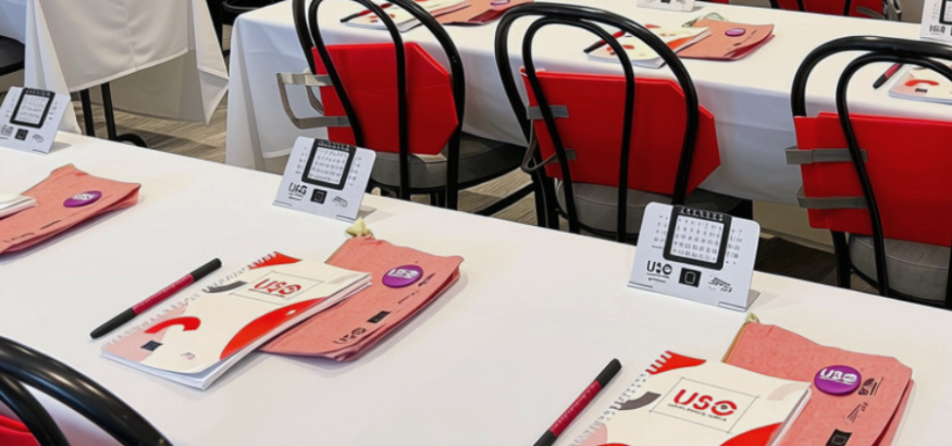 Formación sindical: 2.300 personas formadas por USO en seis meses
