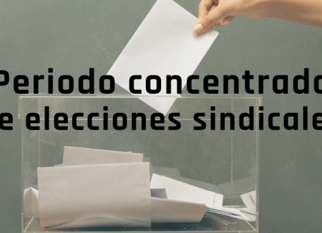 ¿Sabes qué es el periodo concentrado de elecciones sindicales?
