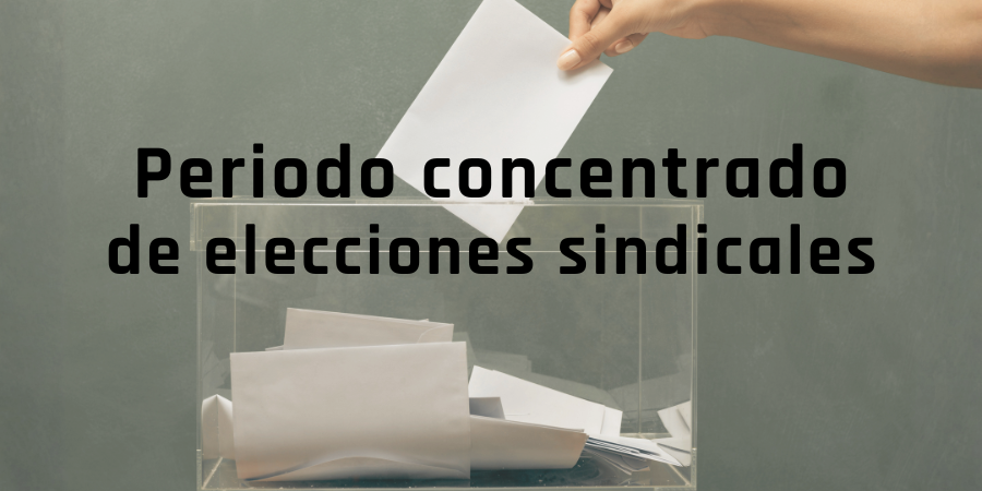 Sindicato USO. ¿Sabes qué es el periodo concentrado de elecciones sindicales?