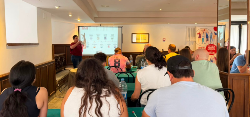 La huelga y la CRS, protagonistas de la segunda jornada de la Escuela Sindical de Verano La huelga y la CRS, protagonistas de la segunda jornada de la Escuela Sindical de Verano