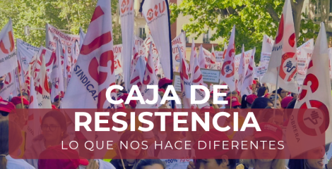La Caja de Resistencia de USO moviliza más de 90.000 euros en el primer semestre
