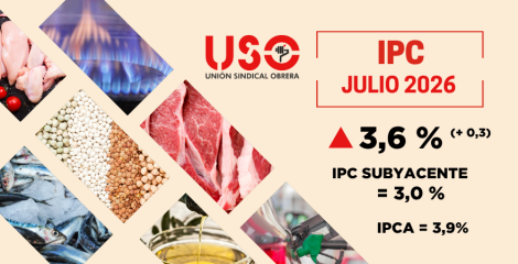USO alerta de una subida del IPC que ahoga a las familias USO alerta de una subida del IPC que ahoga a las familias