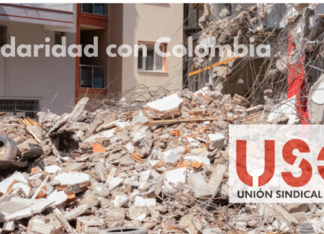 USO expresa su solidaridad con Colombia tras el devastador terremoto