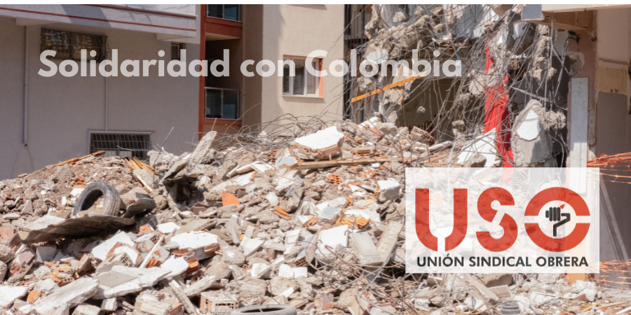 USO expresa su solidaridad con Colombia tras el devastador terremoto